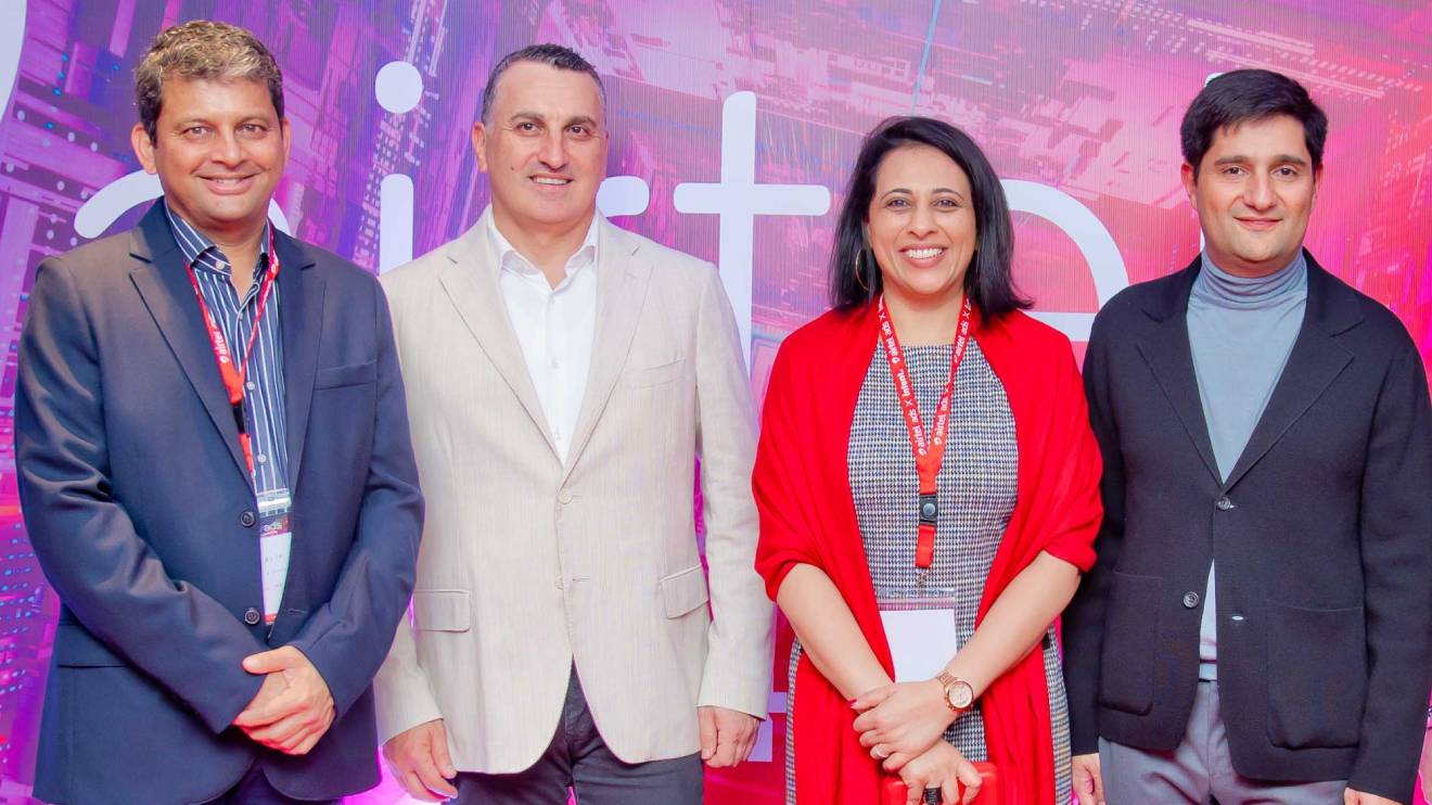 L-R: Head of Brands, Airtel Africa, Nandu Buty; Chief Commercial Officer, Airtel Africa, Anthony Shiner; Director, Digital & Product, Airtel Africa, Priya Thakoor; Cofounder and Chief Executive Officer, Intent.ai, Alexandr Yesayan. PHOTO/COURTESY
